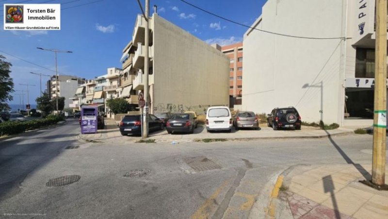 Heraklion Kreta, Heraklion Investitionsgrundstück 300m vom Meer entfernt Grundstück kaufen